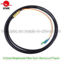 Outdoor Singlemode Multimode Fibre Optique Waterproof Pigtail